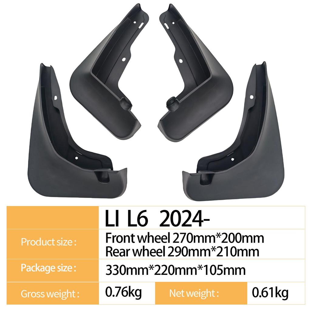 Ideal L6 2024 Cross-Border Car Tire Mudguard