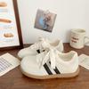 Round head board shoes women's autumn new versatile niche student sports little white shoes