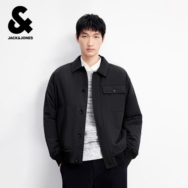 Мужская однотонная повседневная стеганая куртка Jack & Jones S