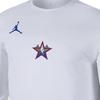 Jordan X NBA All-Star Weekend Player Edition Dri-Fit Warm-Up Long Sleeve T-Shirt Men tops White HQ0688-100