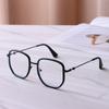 Style Metal Frame Eyeglasses Computer Goggles Anti-radiation Anti Blue Light Glasses Office Glasses
