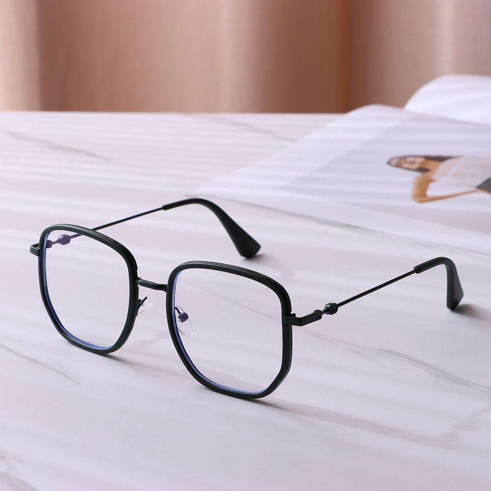 Style Metal Frame Eyeglasses Computer Goggles Anti-radiation Anti Blue Light Glasses Office Glasses