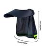 Hard Hat Sun Shield UV Protection Breathable Mesh Safety Helmet Sunshade for Industrial Outdoor Workers