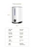 Large Capacity Silent Humidifier & Aroma Diffuser for Home and Bedroom
