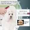 SANGELAR 7-calowe zakrzywione nożyczki do pielęgnacji zwierząt Premium Pet Grooming (Opcje wielokolorowe, dwustronne zastosowanie)