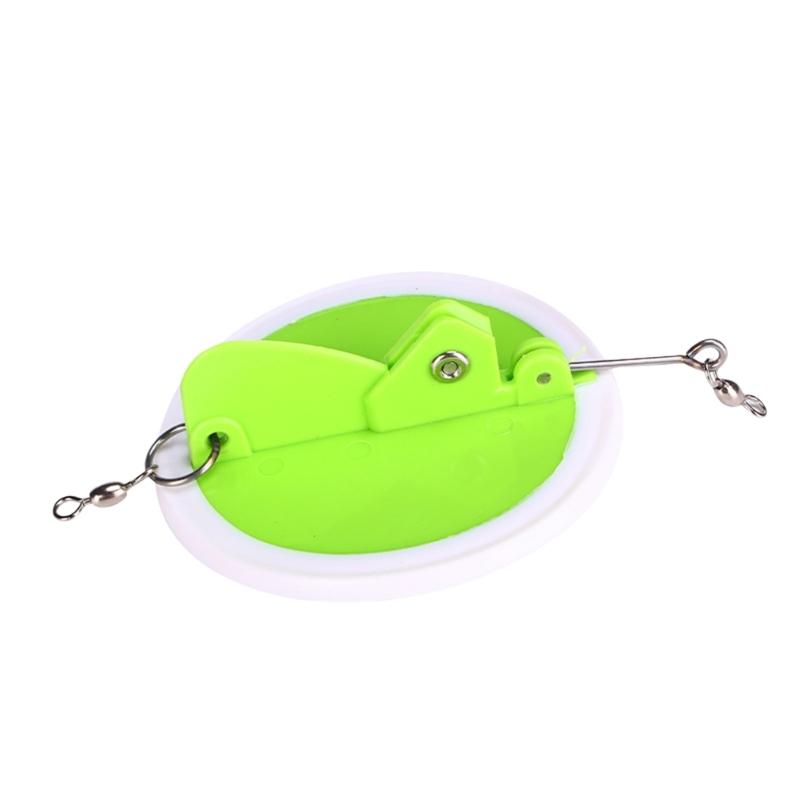 Dipsy Diver 107mm Diameter 5.4oz Green Fishing Deep Diver for Trolling Adjustable Trolling Diving Disc Diver Connector 1