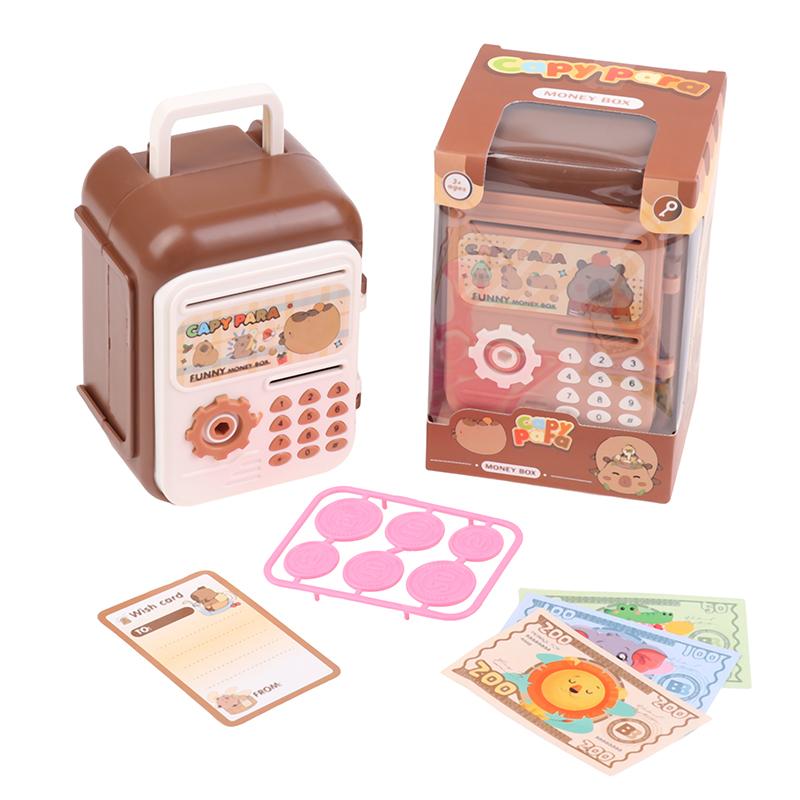 1Pcs Creative Capybara Piggy Bank Savings Bank Children'S Storage Toys Birthday Gifts