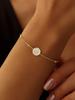 925 Sterling Silver Simplicity Fashion Round Beads Zircon Bracelet For Women Anniversary Party High Quality Fine Jewelry