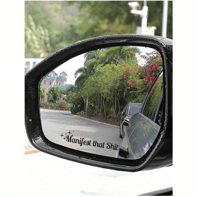 Rearview Mirror Decal, Manifest That, Funny Decals, Mental Health, Window Decal, Decal for Car, Vehicle Decals, Positive Affirmation