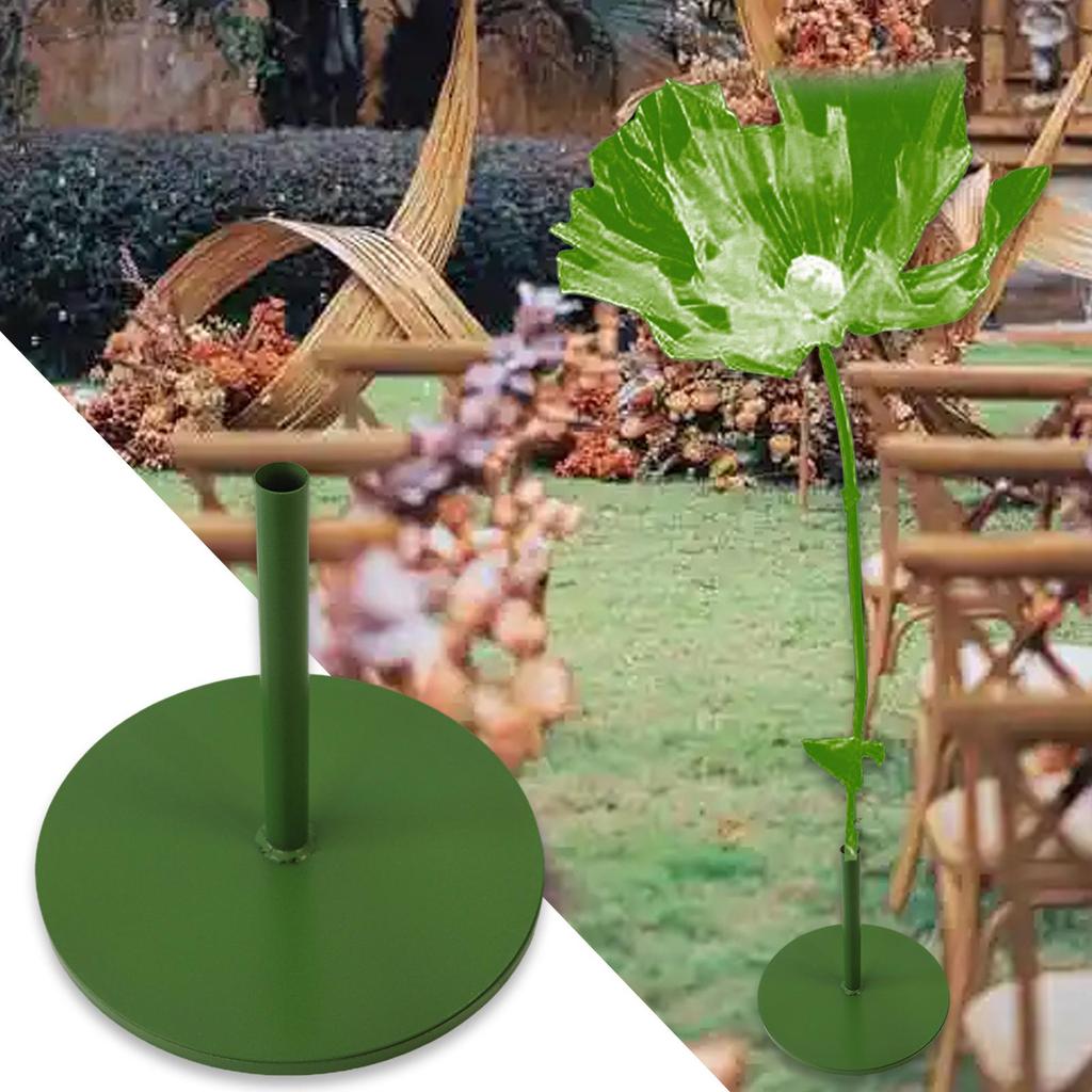 Iron Art Floral Arrangement Stand for Flower Crown Centerpiece Artificial Flowers DIY Craft Home Decoration