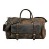 28" Large Leather Travel Bag Duffel Bag Gym Sports Flight Cabin Bag Leather Holdall Overnight Weekend Large Luggage Bag With Leather Toiletry Combo