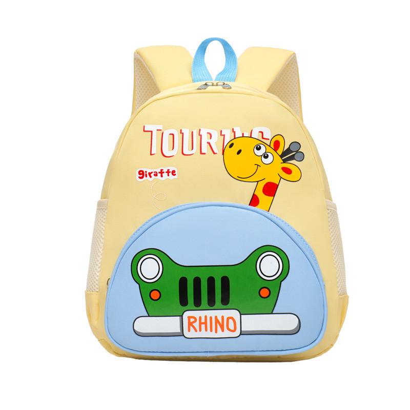 Colorful Engaging And Giraffe Kids Backpack For Ages 3 To 6 Ideal For School Use