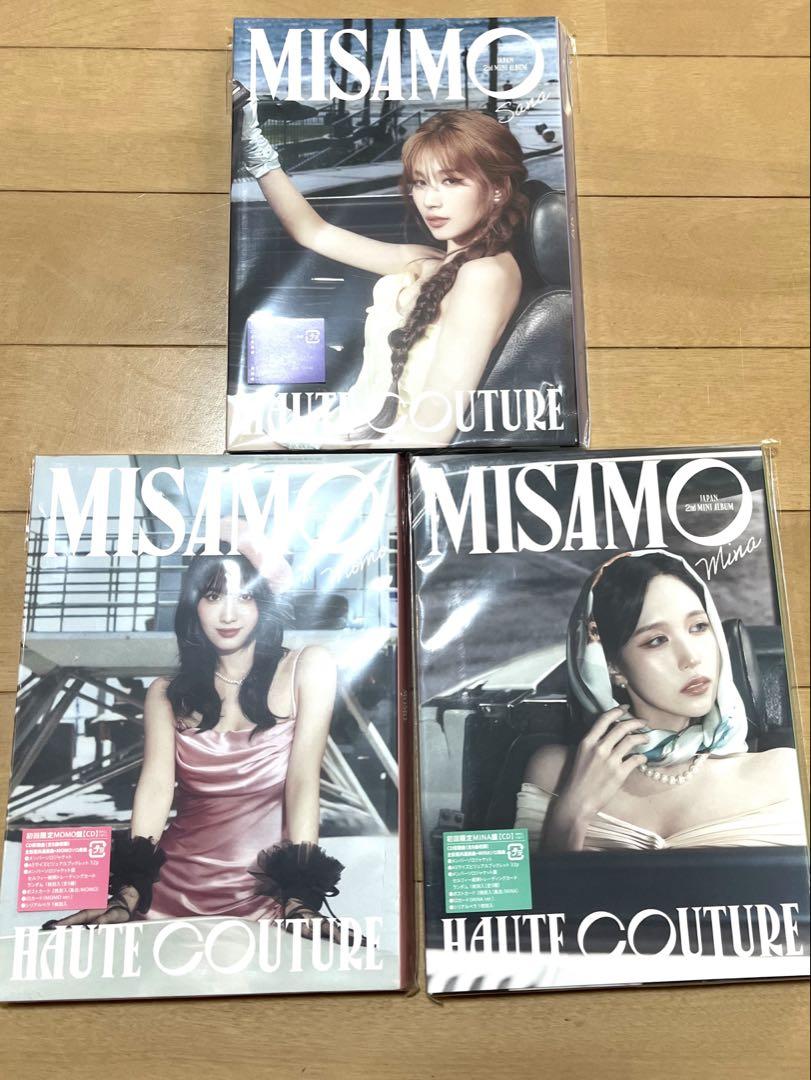 

[USED] MISAMO First Press Limited Edition Solo Edition 3-Type Set