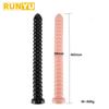 Super longo silicone butt plug anal vibrador ânus masturbador dilatador massagem de próstata anal plug adulto brinquedos sexuais para homens mulher gay