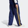 Adidas Originals Retro Three Stripe Color Block Loose Straight Leg Sports Pants Men Bottoms Dark-Blue IM4461