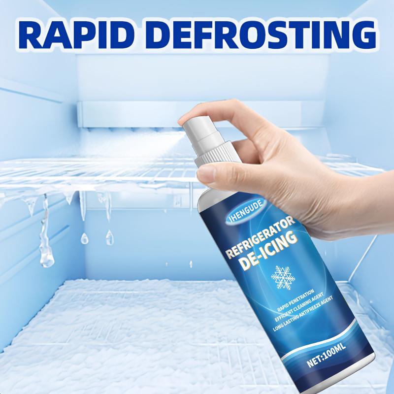 Refrigerator De-Icer and Defroster — Quick Ice Melting and Anti-Icing for Home Freezers | Suitable for Refrigerators and Rvs, Freezer Defrostin