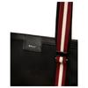 Bally Plain Minimalist Zipper Closure Fabric And Leather Shoulder Tote Bag Large Men bags Black 6307008