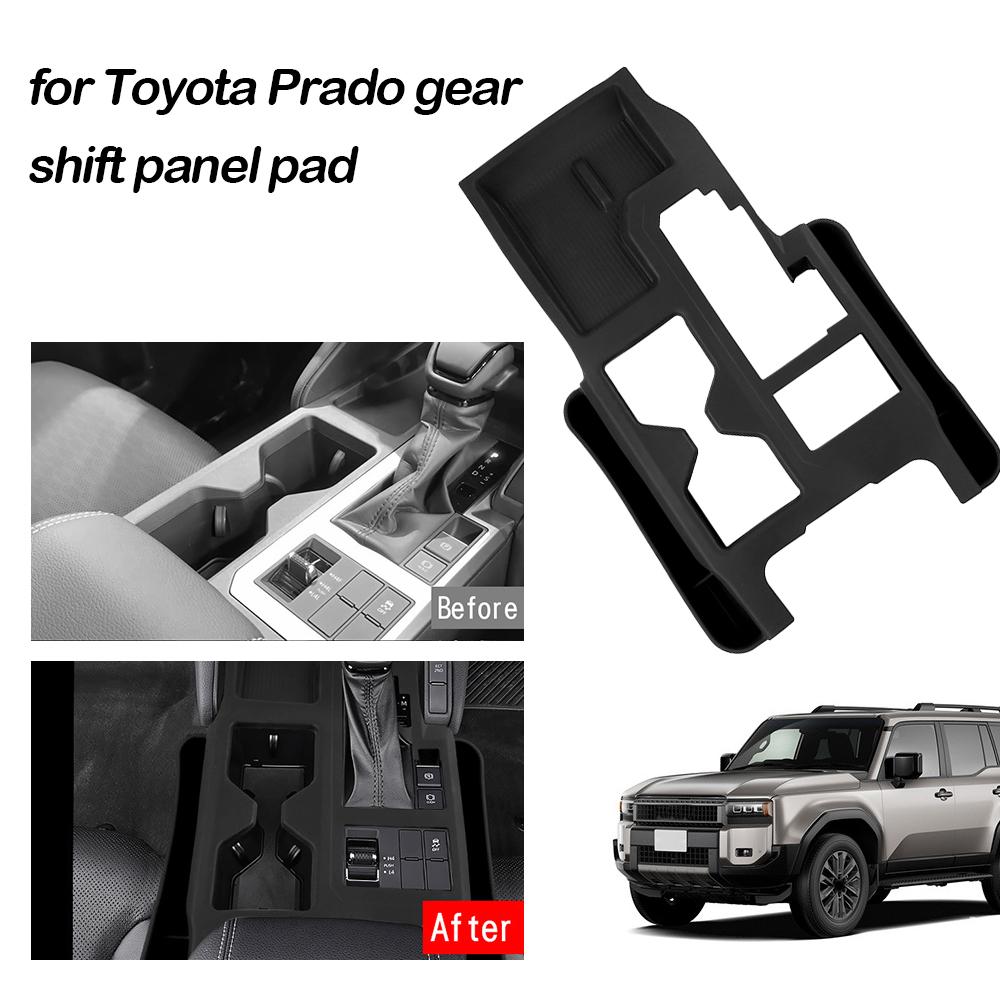 Silicone Gear Shift Panel Pad for Toyota LAND CRUISER 250 Series Auto Interior Accessories Center Console Storage Protectio M7F3