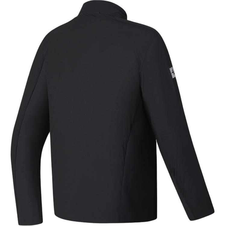 FILA Golf Series Comfortable Warm Versatile Stand Collar Goose Down Jacket Men Jacket Deep-Black A11M445925F-BK