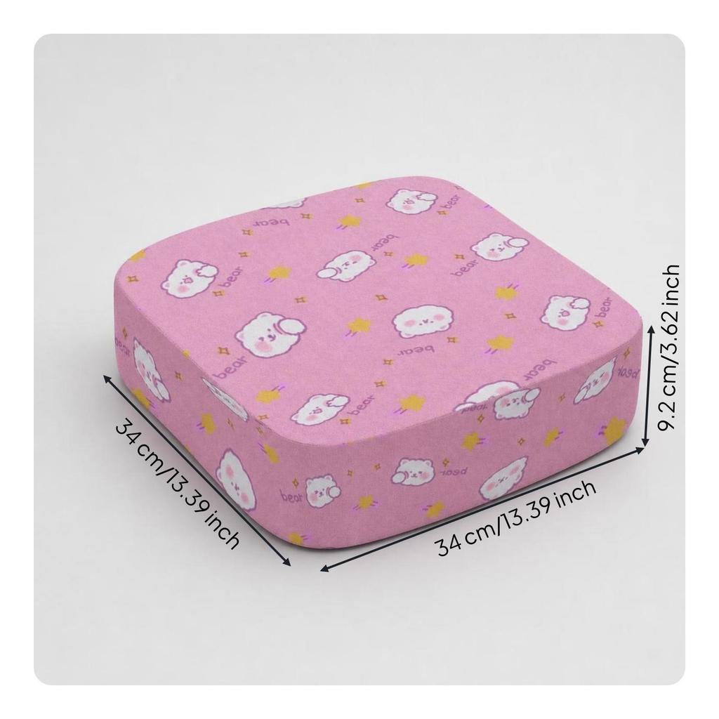 Strong Support Chair Booster Cushion | Thick Padded Profile, Seat Cushion, for Dining Table