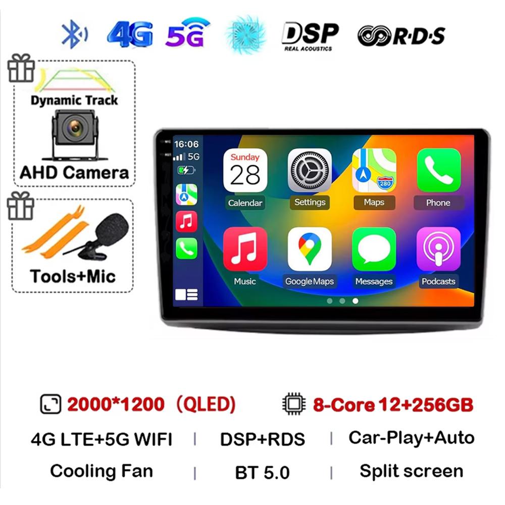 Android 14 Car Radio For Alfa Romeo MiTo 955 2008 - 2016 Dvd Stereo Multimedia Video Player GPS Navigation No 2din DVD Wifi