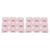 18 Pcs/set Self-sticking Organizer Securing Clip Network Cable Finisher Data Line Fixed Wire Clip