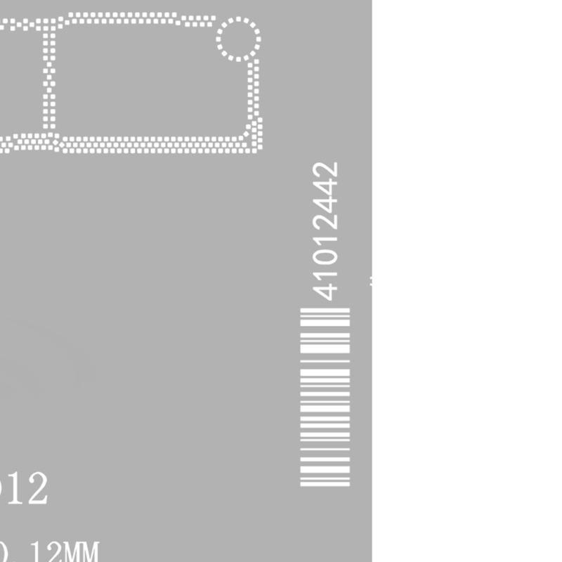IPX17 Middle Layer Alignment Reballing Stencil Kit For Phone 17Air/17Pro/17ProMax Durability Steel Mesh Fixture Tool