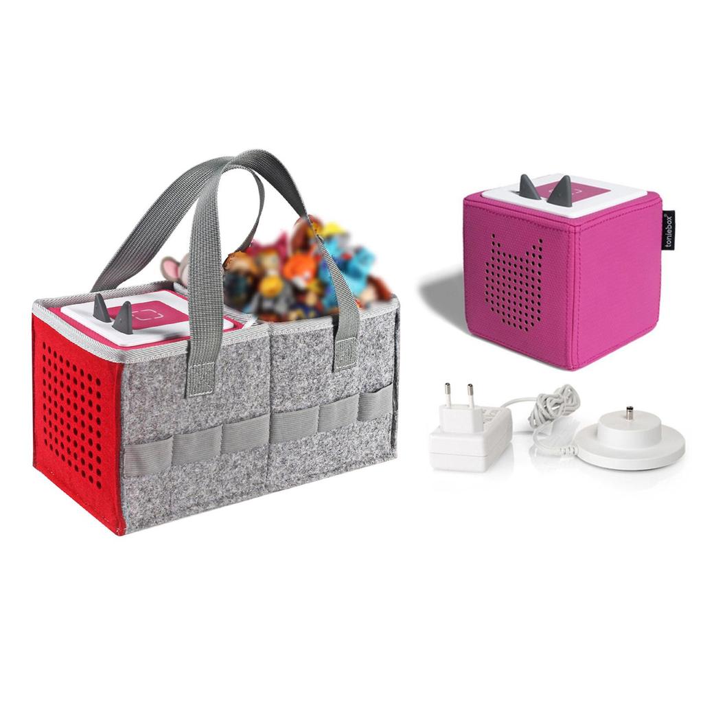 Toniebox Audio Player Starter Set Felt Tote Bag