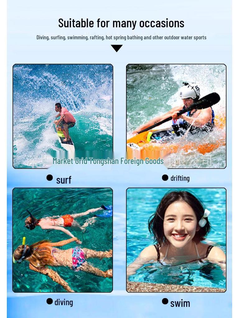 Waterproof iPad Tablet Case for Outdoor Sports and Beach Leisure