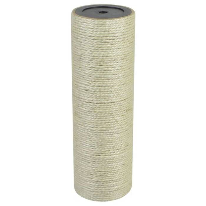 Cat Scratching Post - Exclusive House - Natural Sisal - 25 Cm - Beige