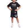 Nike Swoosh T Shirt SS25 Black Children Aged 3 7 Years Old HJ3743-010