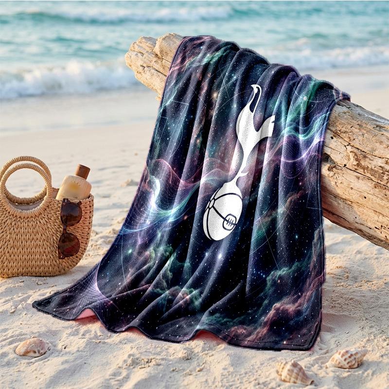 Tottenham Hotspur Print Microfiber Beach Towel Quick Dry Absorbent Large Towel For Beach Swimming Travel