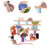 Wooden Balance Blocks Toy Fine Motor Skills Animal Model Recognition Sorting and Stacking Games for