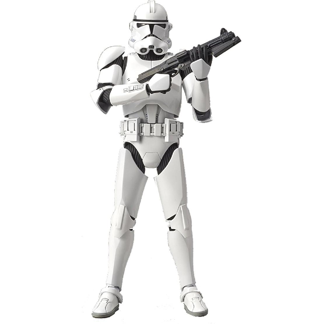 Bandai Hobby Звездные Войны 1/12 Пластиковая модель Клон-штурмовик «Звездные Войны»   , белый (БАН207574)