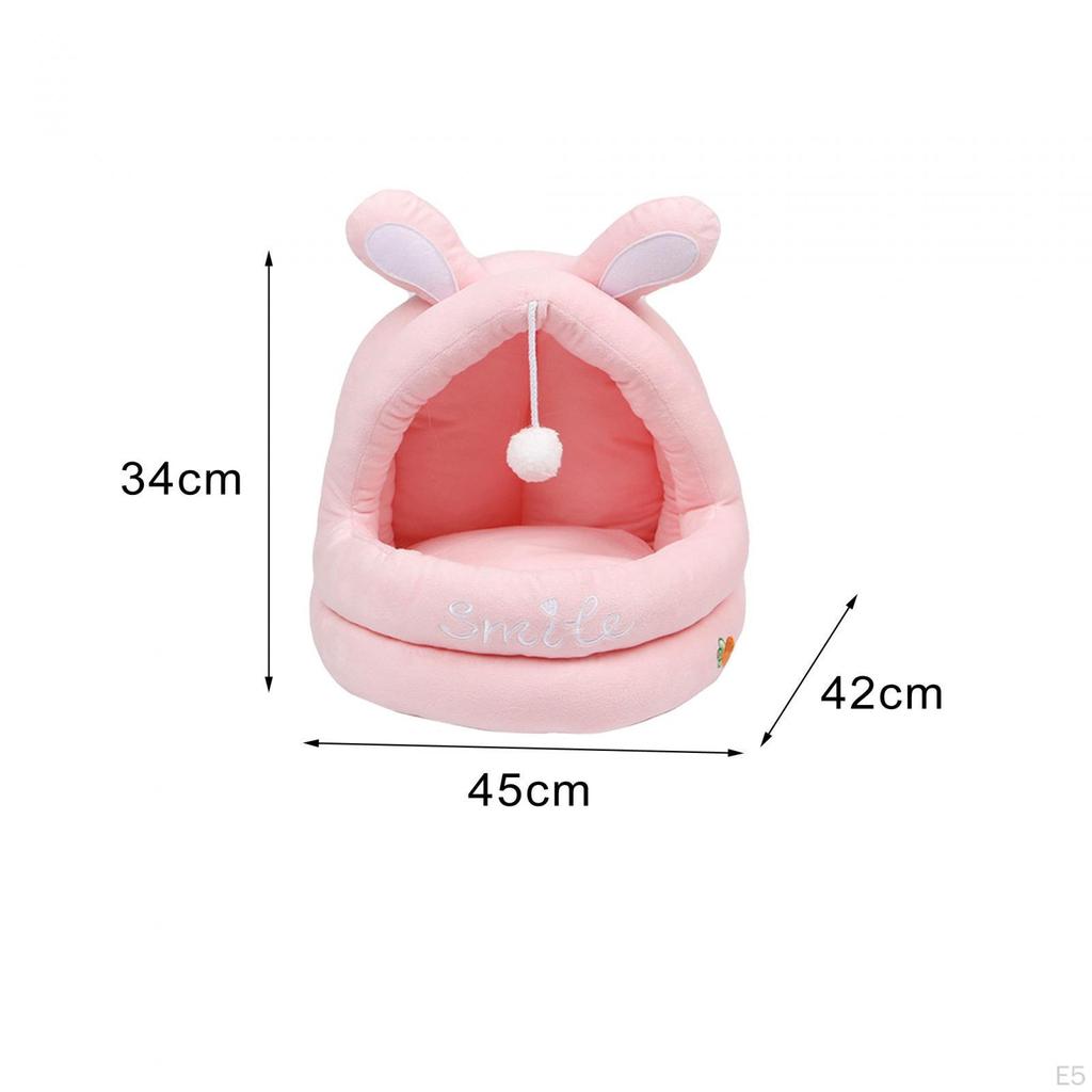Cozy for Indoor Cats - Soft and Warm Cat Bed House