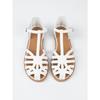 Women S Flat Roman Sandals Summer Breathable Hollow Out Vintage Style