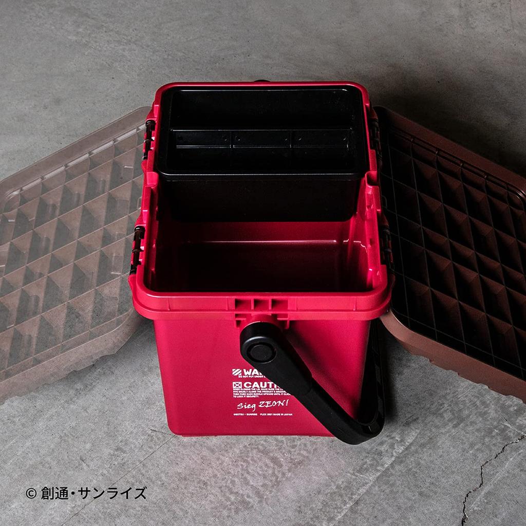 PLEX Mobile Suit Gundam Toolbox 17L Custom Model Char Red Char's