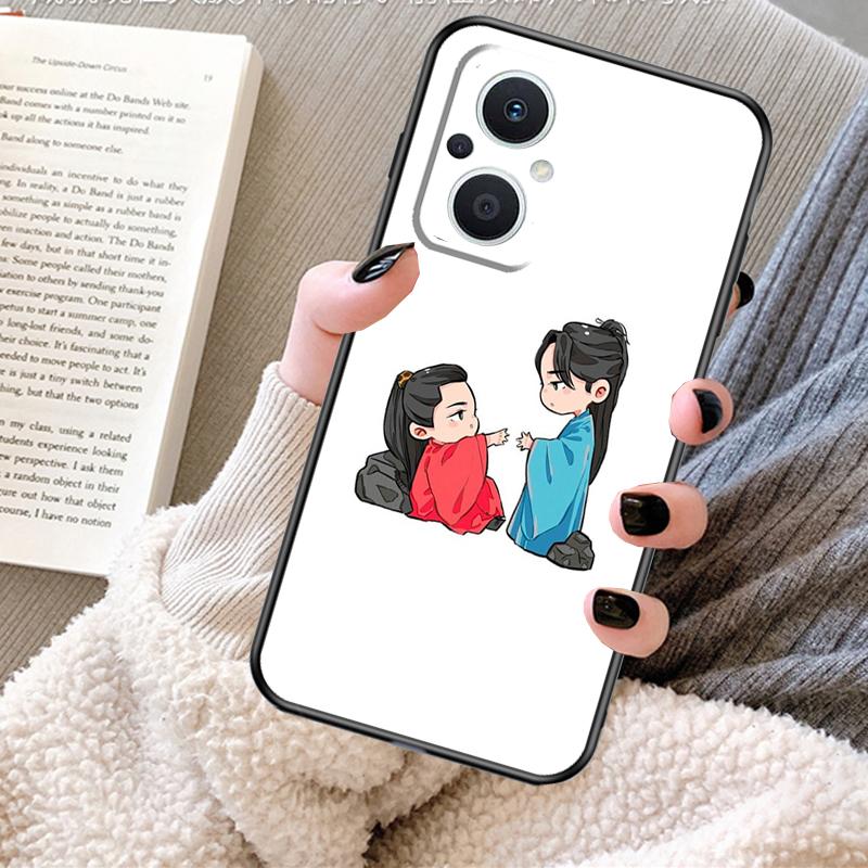 Chibi Word Of Honor Case For OPPO Reno 13 13F 12 11 F 8T 7 8 10 Pro OPPO Find X8 Pro X6 X3 X5 Lite Cover Fundas