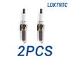 2-8PCS Spark Plugs TORCH LDK7RTC Replace for 5847/LKR7B-9 LKR7B9 1643/LKR7E 90724/LKR7D-DE LKR7DDE Champion RER8YC Denso XUH22TT