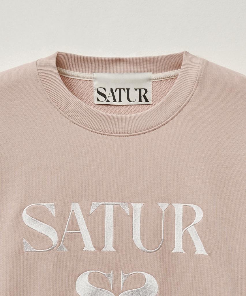 Seteo Classic Logo Sweatshirt Light Pink