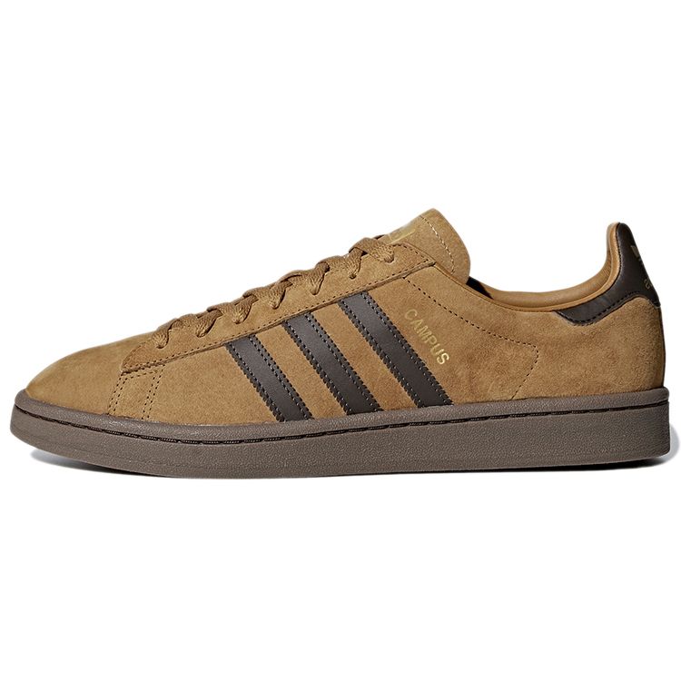 Adidas Originals Campus Wheat Casual Low-Top Sneakers Men Sneakers Coffee-Brown G28210