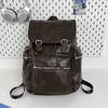 Schoolbag New High-end Fashion Casual Go Out Junior High School Students Class Backpack Male Business Travel Computer Bag