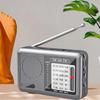 FM AM SW Radio with Rechargeable Battery & Earphone Pocket Radio for Indoor Outdoor Gifts for Seniors Elderly