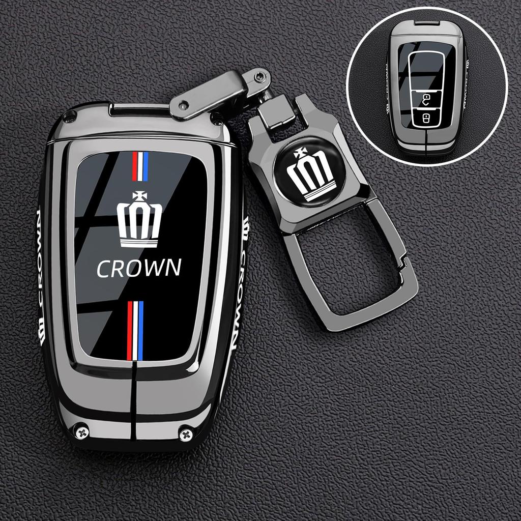 ADG1   2024 New Toyota Crown Land Release Keycase 21/22/23/24 Models 13/14 Luxury Luxury Luxury Edition Car Shell Buckle