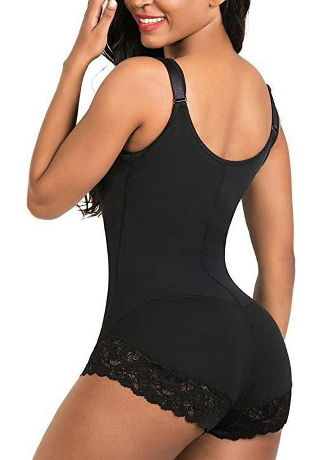 Plus Size European & American Body Shaper: Slim Waist, Tummy Control, Hip Lifting One-Piece