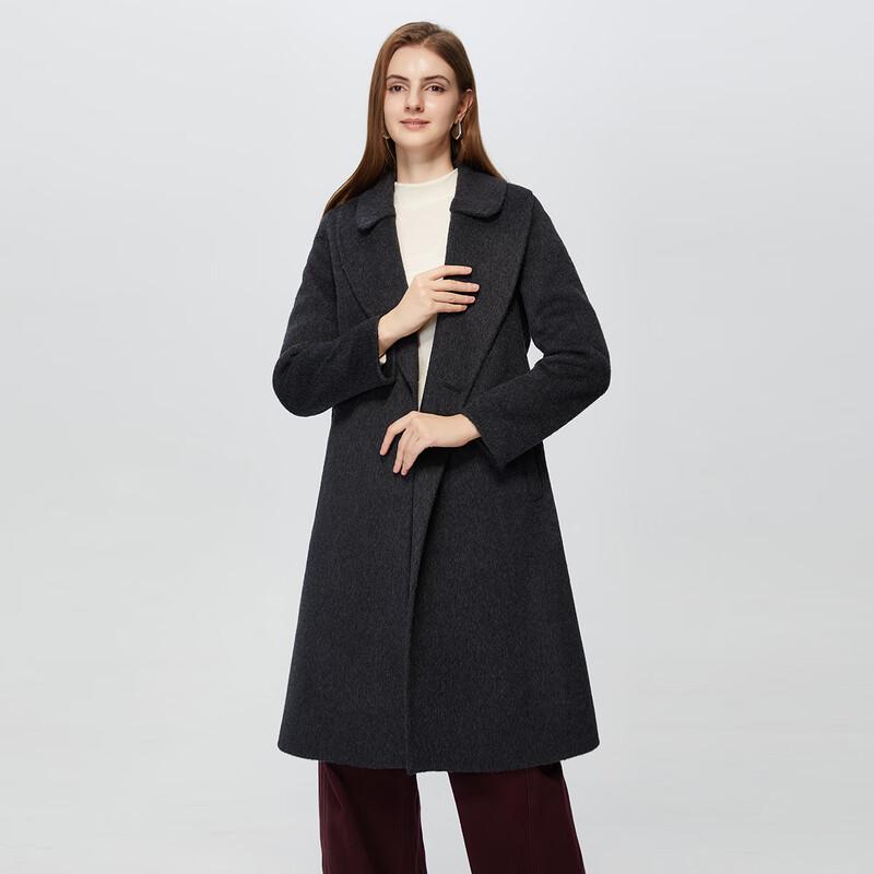 Women's Stylish Long Wool Blend Coat