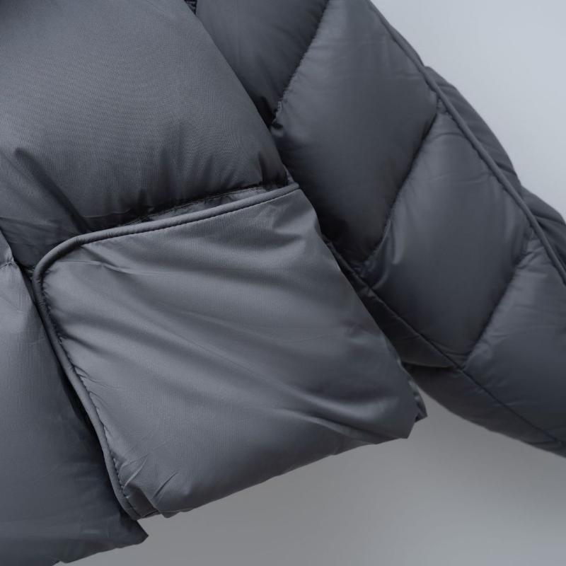 Winter 90% Down Feather Jacket for Women - Thickened, Warm, Minimalist Puffer Coat