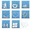 Bride and Groom Embossing Cutting Dies Wedding Theme Die Cut for Birthday Card Invitation Making DIY Scrapbooking Album