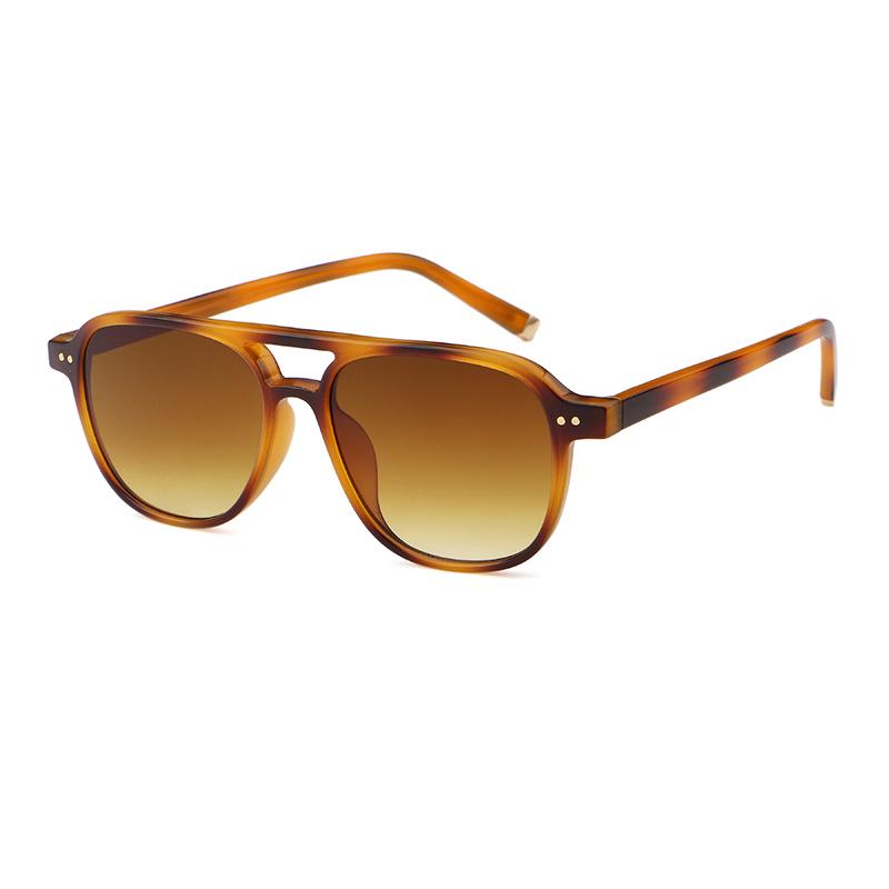 Unisex Double Bridge UV Protection Sunglasses