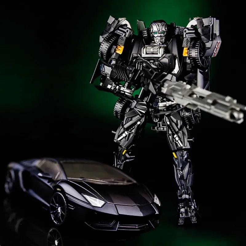 18cm Transformation Toys Lockdown Action Figure Model Lamborghini Car Deformation Robot Toy